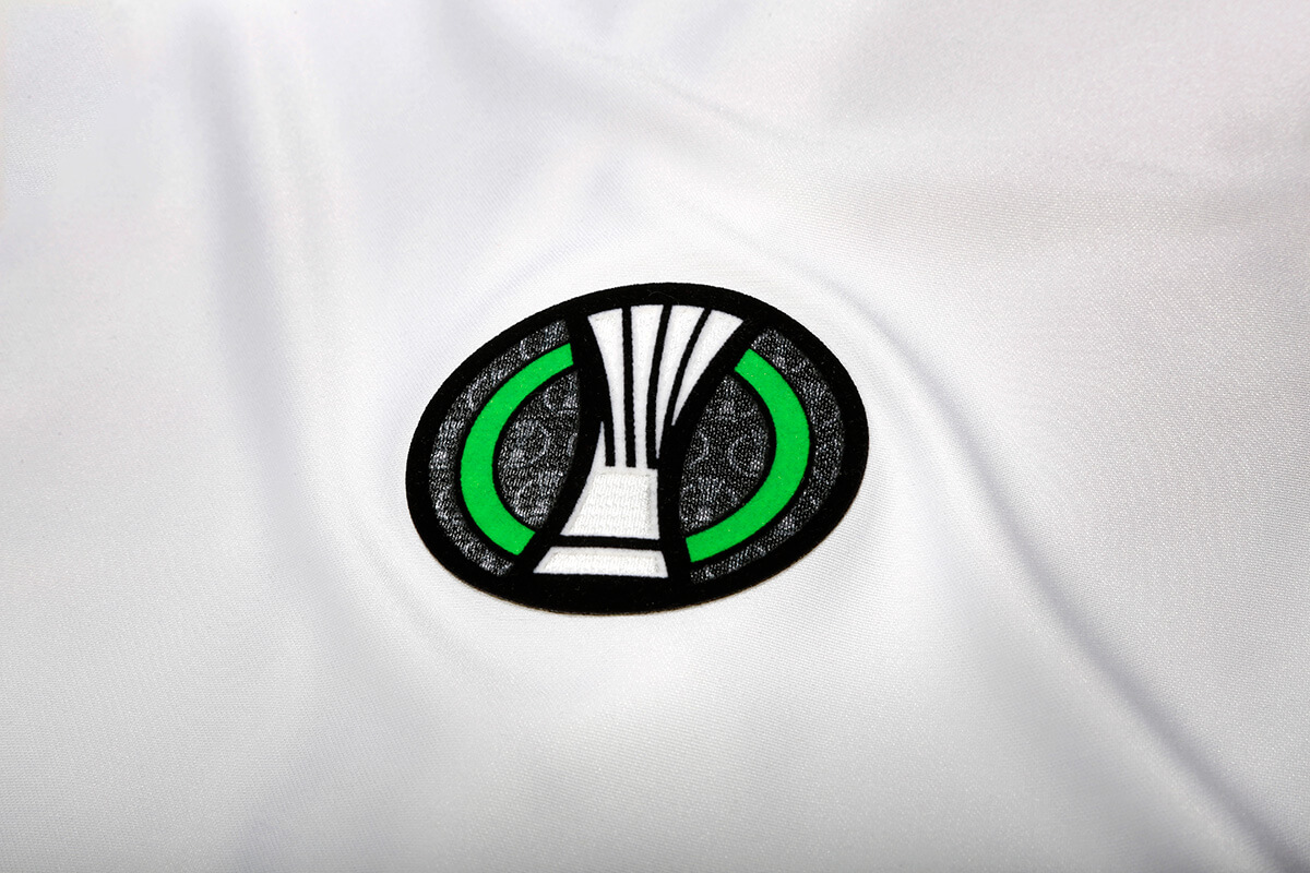 Image showing a close up of the Europa League badge