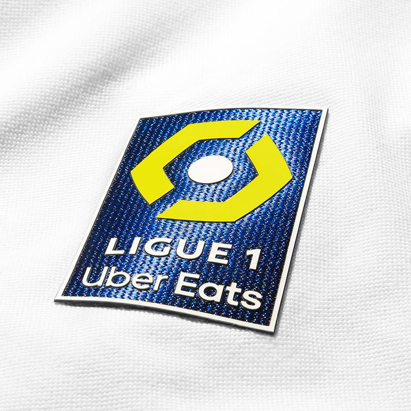 Image showing the detail on a Ligue 1 Uber Eats sleeve badge